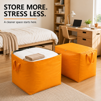 ✨ Season Hot Seller – Extra Large Foldable Storage Bag & Reinforced Handles🔥