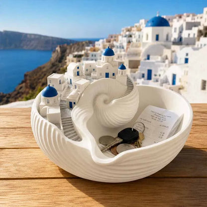 🎁 A Unique Gift 🌊Santorini Catchall Bowl