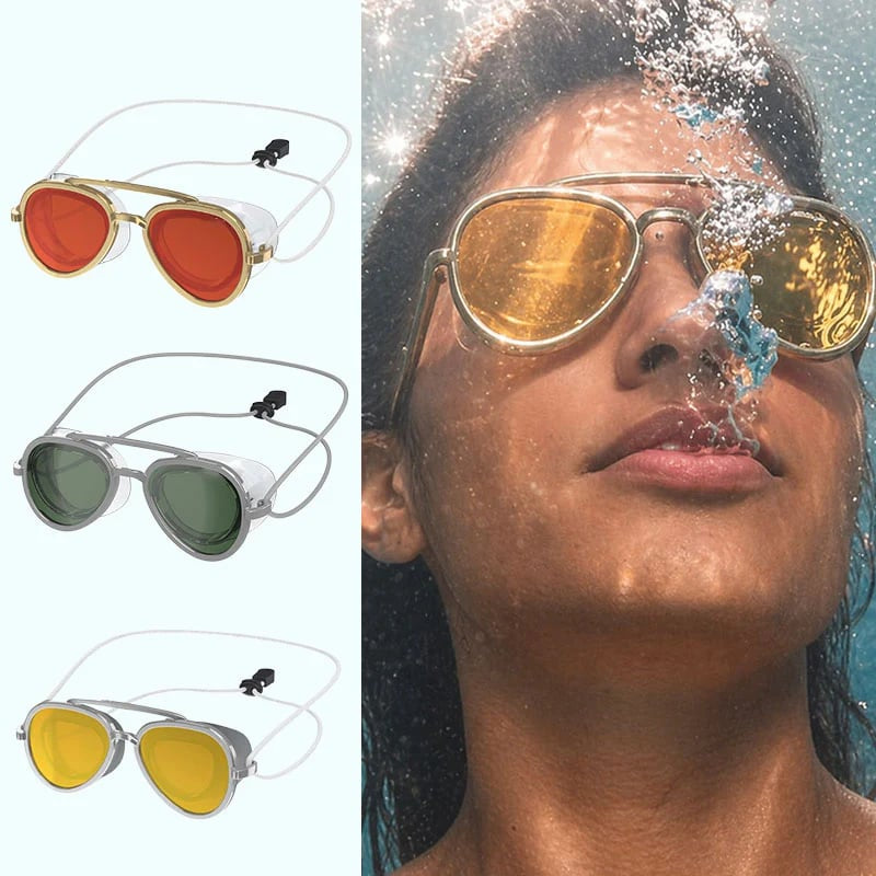 😎 59% OFF NOW!✨ SummerVibe Reflective Swim Goggles