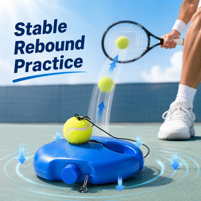 🎾 Solo Tennis Trainer With Round Base