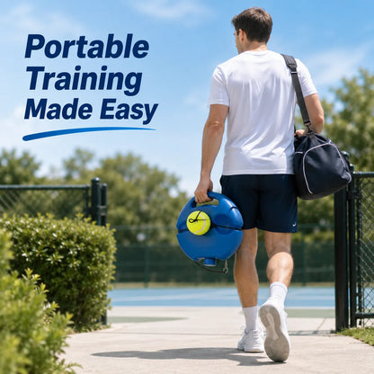 🎾 Solo Tennis Trainer With Round Base