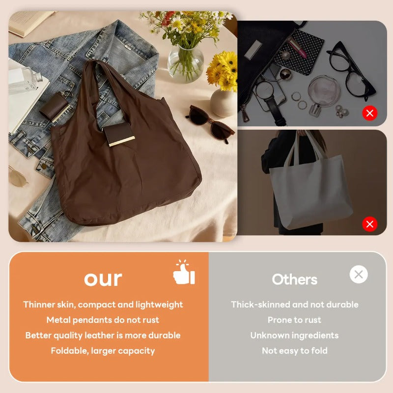 ✨Foldable Keychain Bag Reusable Grocery Bags