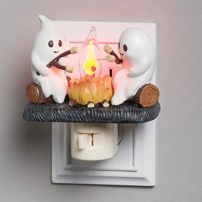 🔥Last Day Sale Price | 2026 Ghost Campfire Flickering Nightlight✨🔥👻