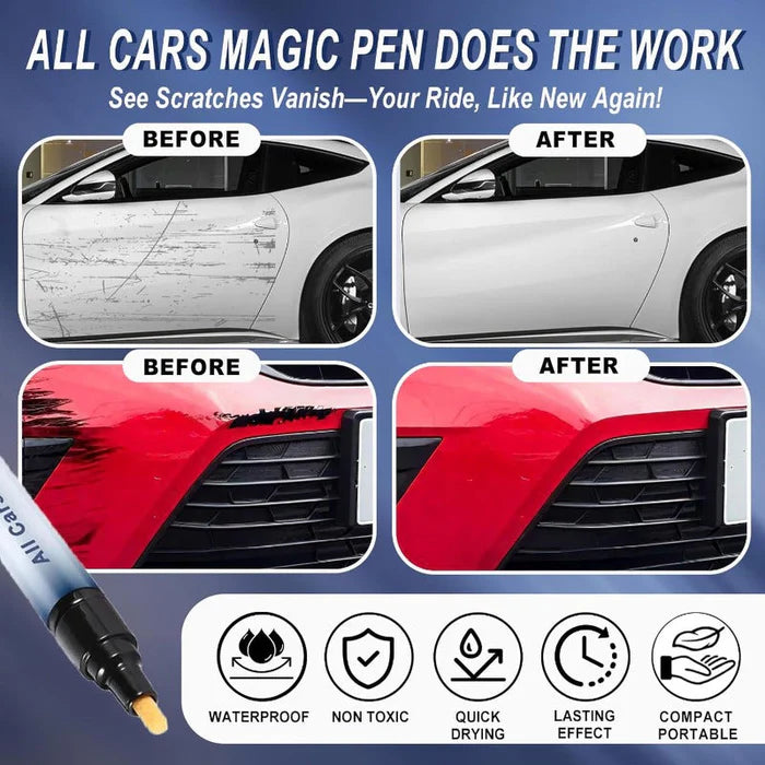 ⏰ Limited Stock 50% OFF🚗 Magic Car Scratch Repair Pen – Instant Fix & Restore Paint ✨