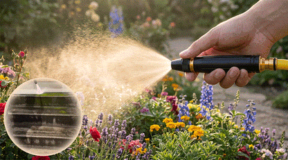 🔥 💦 Heavy-Duty Adjustable Hose Nozzle – Powerful Spray & Precision Control