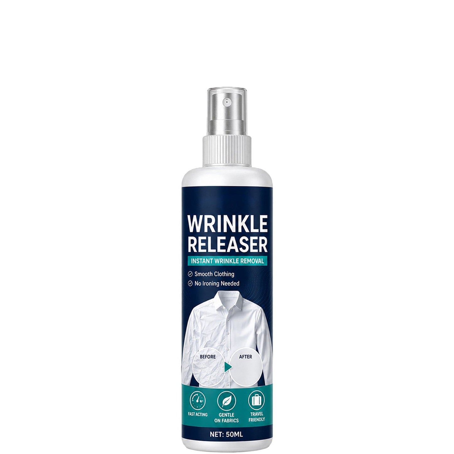 🔥 Buy 2 Get 1 Free🔥👔 Instant wrinkle release – no iron, travel-ready, static-free & fresh.