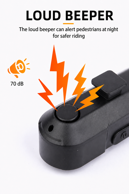 🔥Hot Sale🚴 Ride Safer at Night with Remote Turn Signals