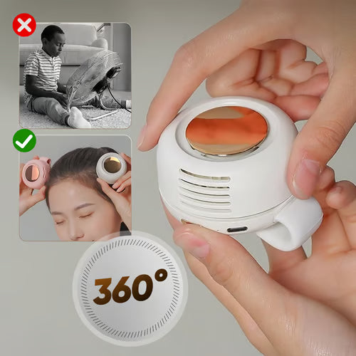 ❄️"Little Whirlwind" Clip-on Waist & Neck Fan👕