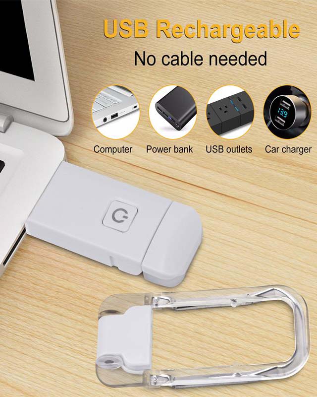 ✨🎁USB Rechargeable Book Reading Light