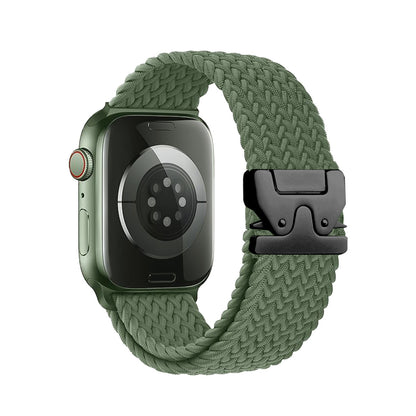 ⌚Apple Watch Parachute-Buckle Woven Nylon Loop Band🏃
