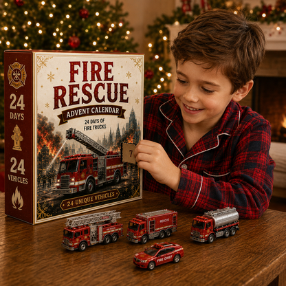 Build the Fleet Collection 24-Day Vehicle Advent Calendar Series | ✨A New Adventure Every Morning