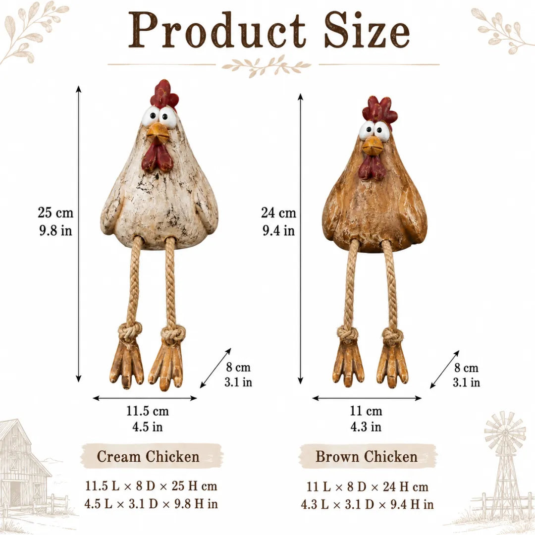 🎁Whimsical Farmhouse Flock Figurines — Charming Animal Pairs for Cozy Country Homes