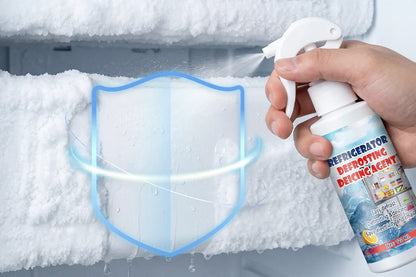 ❄️ Freezer Ice Remover Spray – Rapid Defrost & Easy Cleaning 🎁 Free Scraper Included