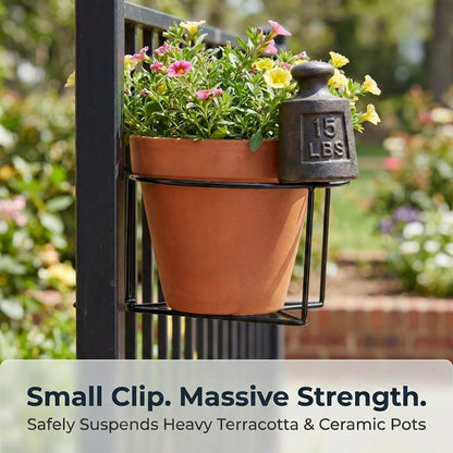 🔥2026 Hot Sale - Railing Plant Hanger🌸Easily create your dream garden.🌸