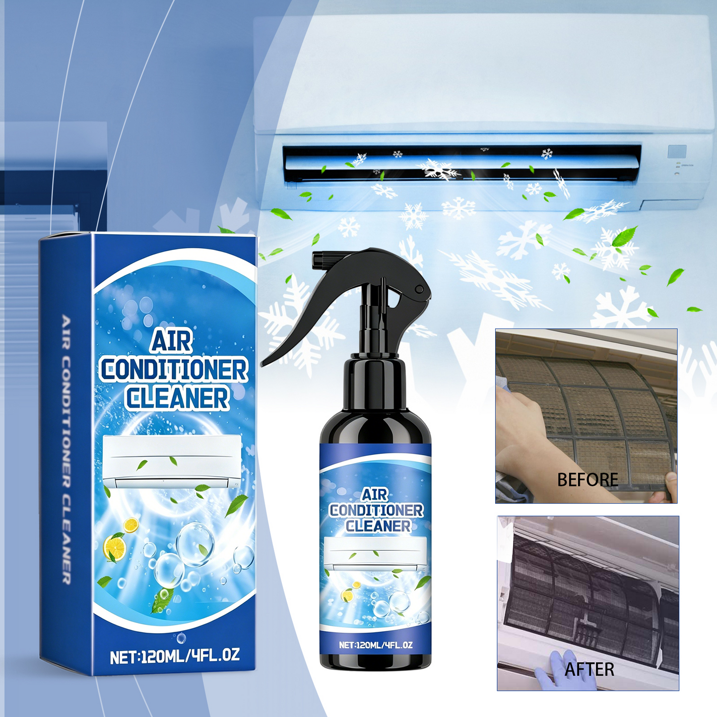 🧼 BUY 2 GET 1 FREE ! ✨Air-Conditioning Cleaner🔥