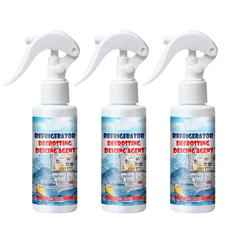 ❄️ Freezer Ice Remover Spray – Rapid Defrost & Easy Cleaning 🎁 Free Scraper Included