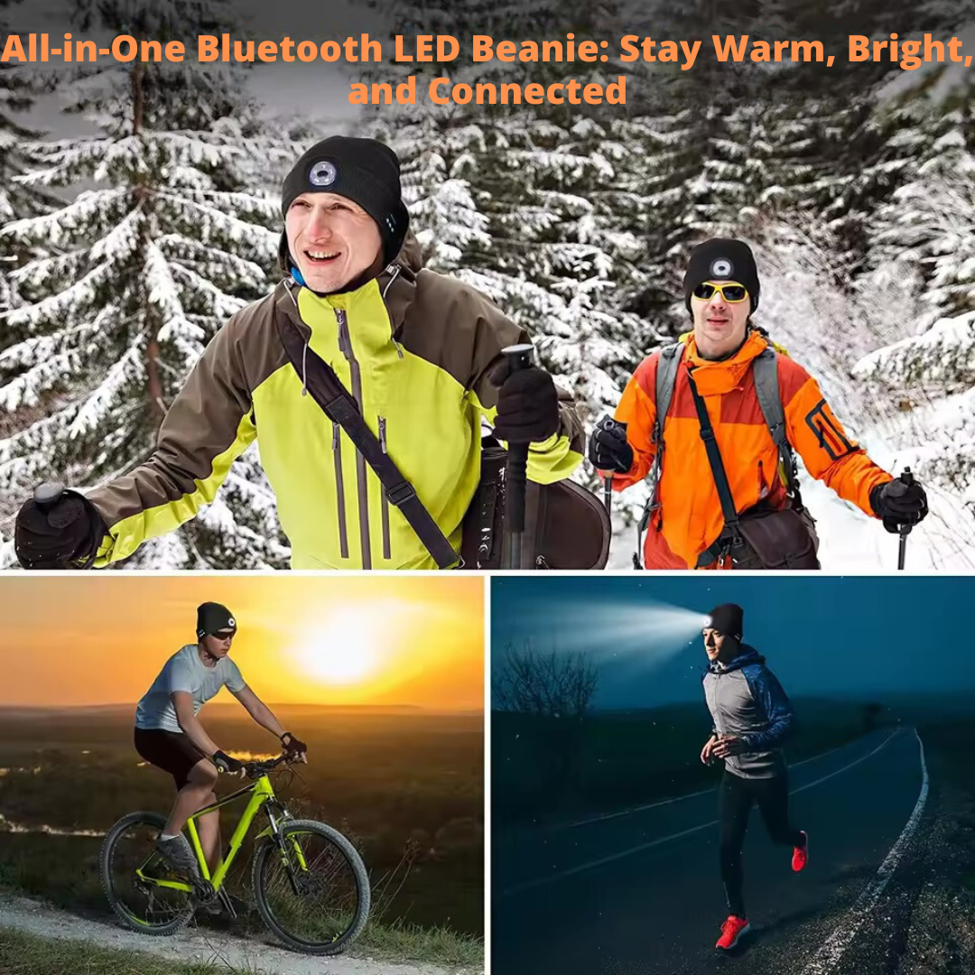 🎄Bluetooth LED Music Beanie