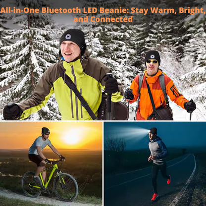 🎄Bluetooth LED Music Beanie