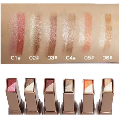 😍Duo Eyeshadow Stick🎨 – Natural & Long-Lasting Glow