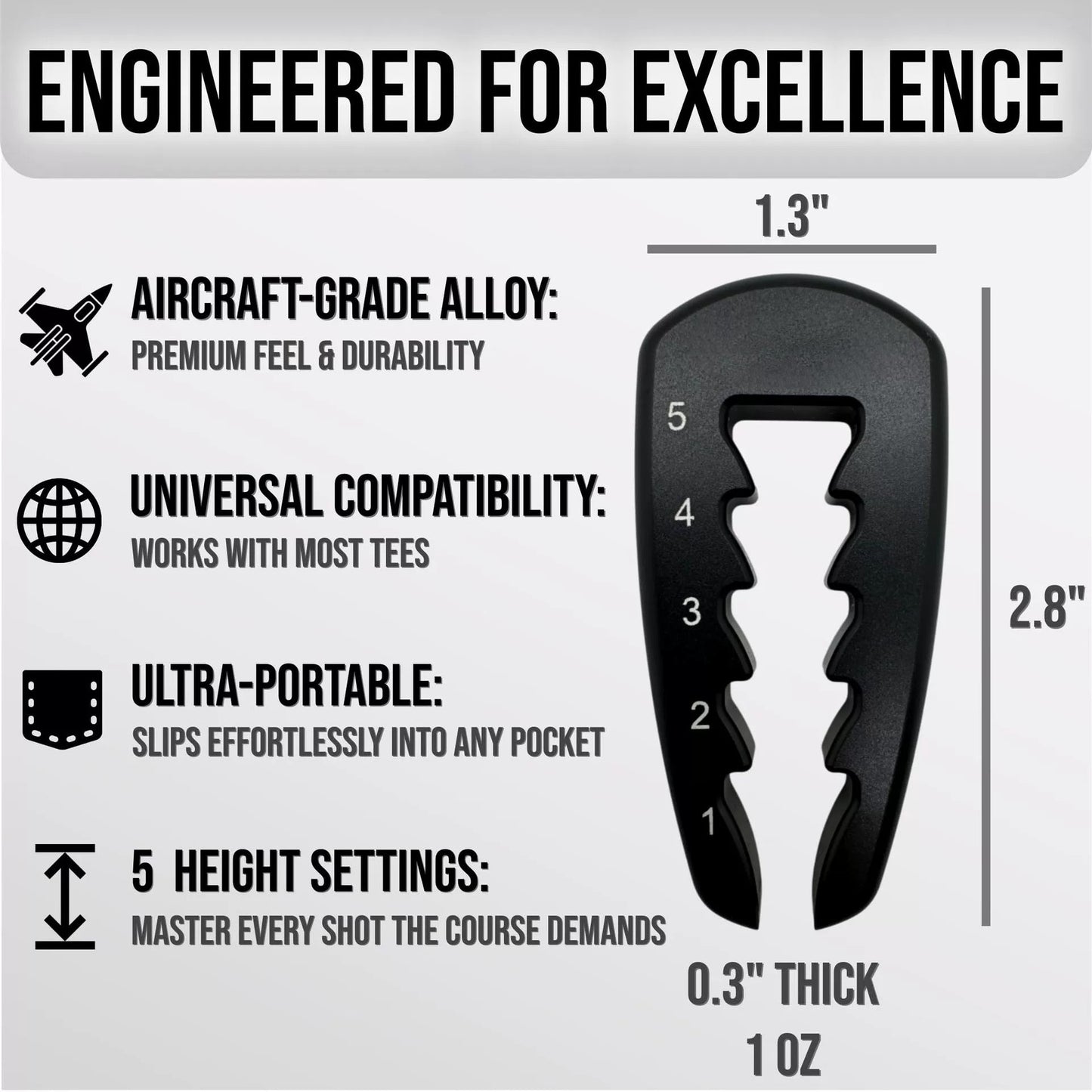 🏌️‍♀️⛳Golf Club Height Adjuster — Rapidly Improve Your Game🔥