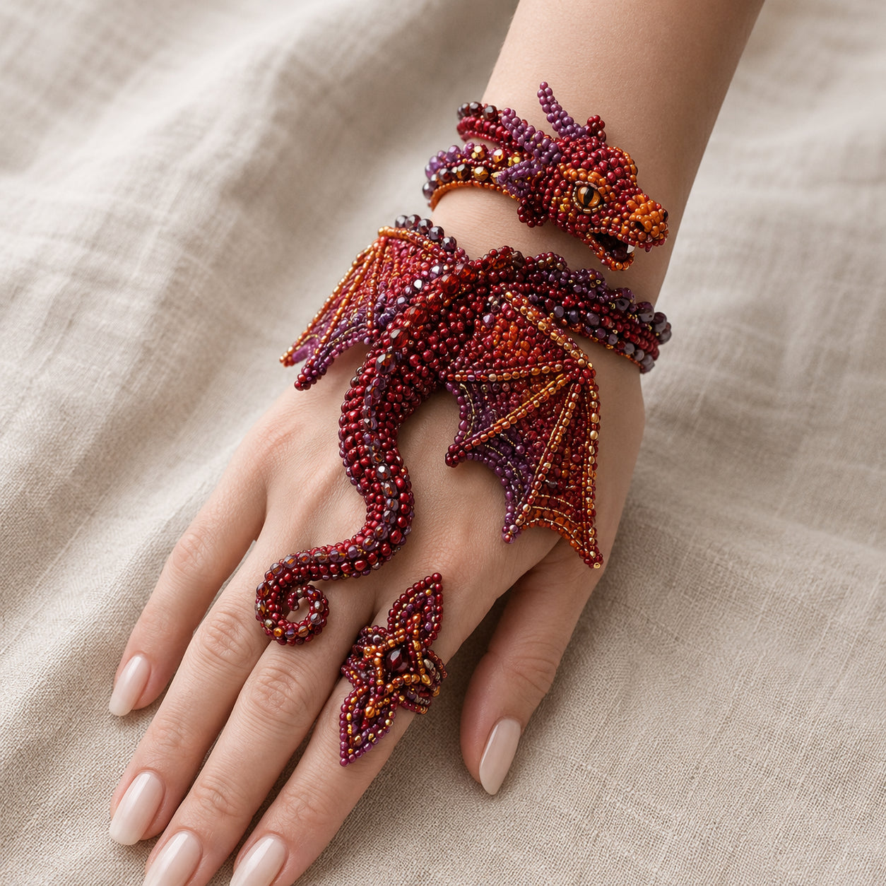 🔥 49% OFF – NEW ARRIVAL✨ DIY Beaded Hand Bracelet Kit – Create Your Own Wearable Art🔥Last 4 hours🔥BUY 3 GET 1 FREE (Add 4 Pcs To Cart)