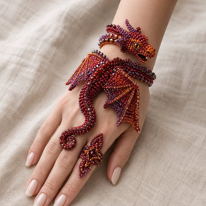 🔥 49% OFF – NEW ARRIVAL✨ DIY Beaded Hand Bracelet Kit – Create Your Own Wearable Art🔥Last 4 hours🔥BUY 3 GET 1 FREE (Add 4 Pcs To Cart)