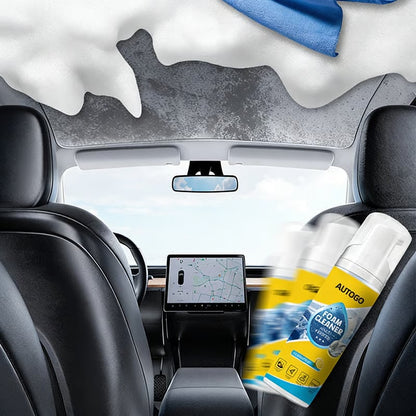 ⏳ 50% OFF Today | Multifunctional Foam Cleaner 🫧 Easy Deep Clean for Car, Kitchen & Home