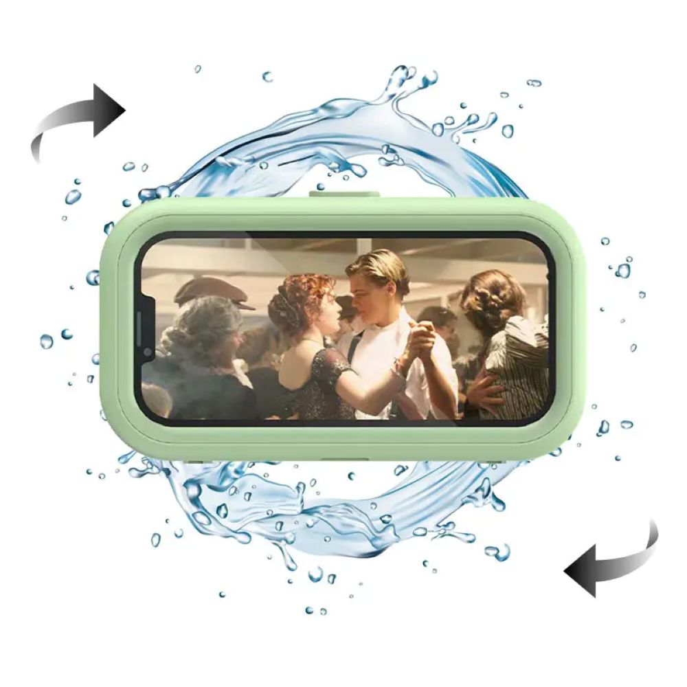⏳ Limited-Time 50% OFF | Waterproof Shower Phone Holder 🚿 Hands-Free 360° Rotating Phone Mount