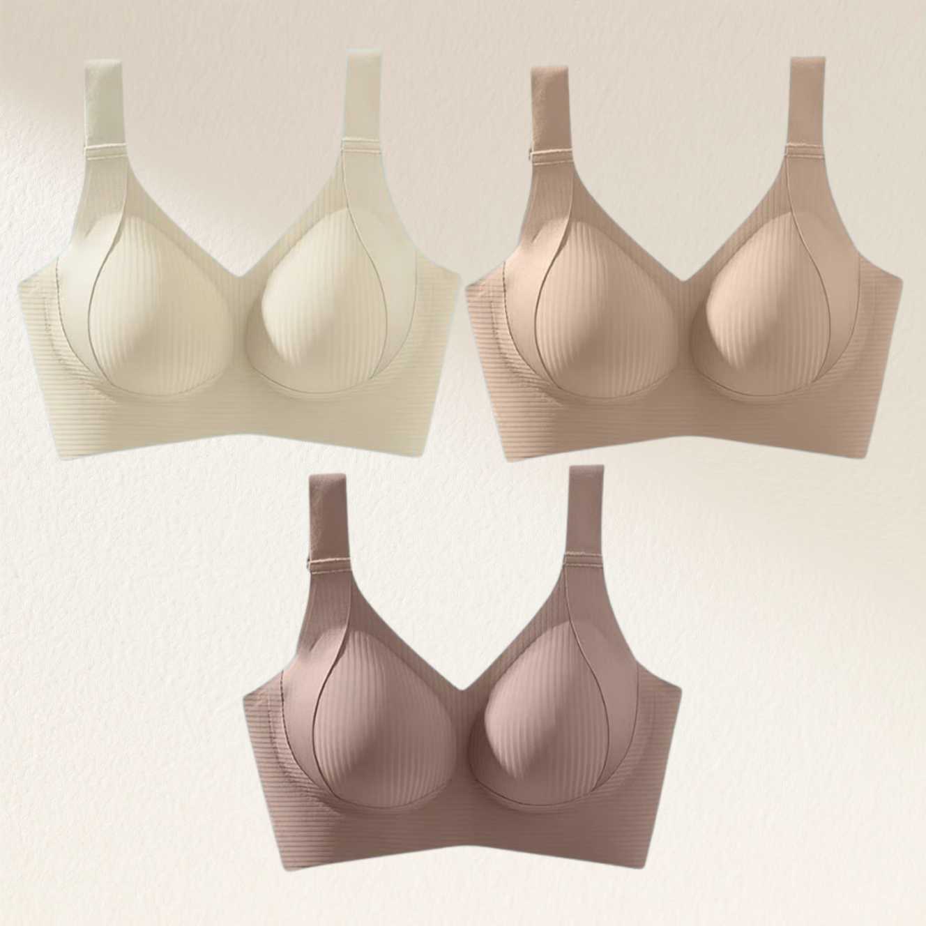 🎁 Buy 1 Get 3 Packs🔥 Super firming bra | Wire-free bra 👍 No more sagging breasts (3-Pack Value Set)