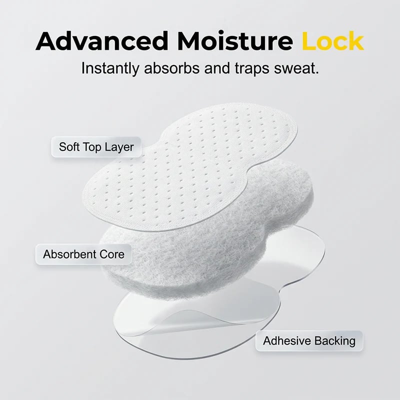 💥HOT SALE💥Ultra-Thin Invisible Underarm Sweat Pads
