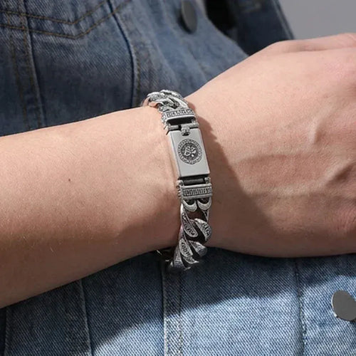 🔥Men's Retro Six-Syllable Mantra Bracelet