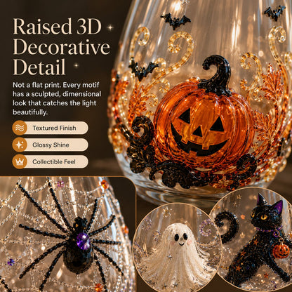 🎃 Limited-Time 49% OFF | 3D Halloween Glassware Collection ✨ Magical Cups for Spooky Party Moments