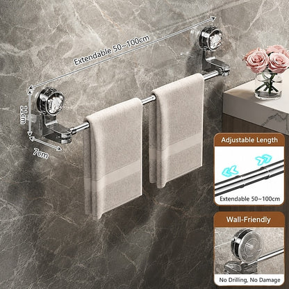 ✨✨Adjustable Suction Cup Towel Bar