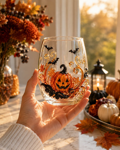 🎃 Limited-Time 49% OFF | 3D Halloween Glassware Collection ✨ Magical Cups for Spooky Party Moments