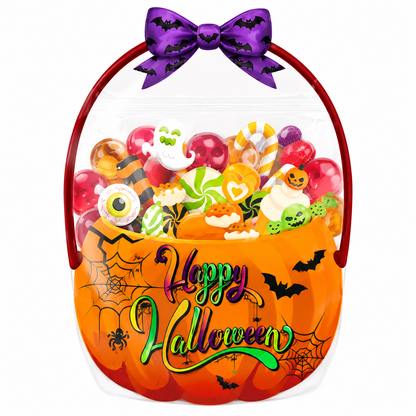 ✨Get Ready for Halloween! Cute & Spooky Resealable Candy Treat Bags🎃