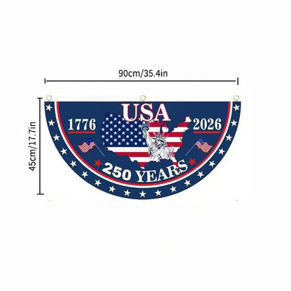 🦅🎆 Patriotic Best Seller  USA 250th Anniversary Flag Banner – Honor the American Spirit