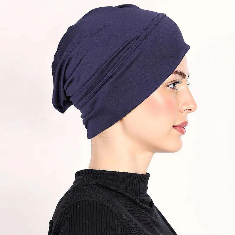 🔥Buy 2 Get 1 Free! ⏰Women’s Soft Stretch Turban Beanie Cap