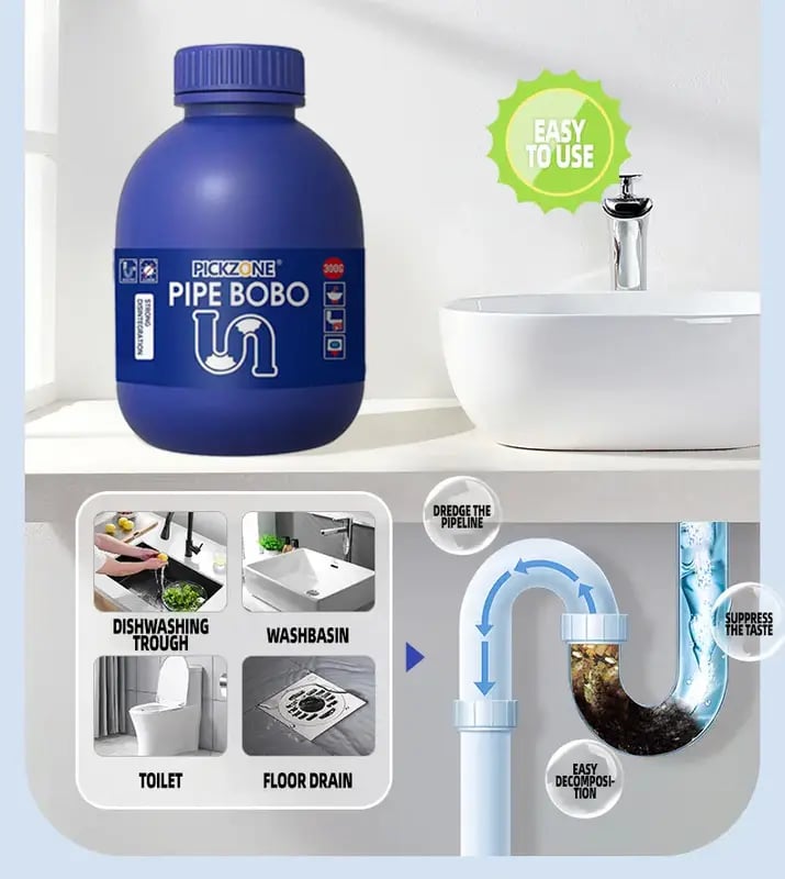 🏆Flash Sale⚡ 50K+ 🌈Strength Drain Cleaner Powerful Pipe Dredging Agent 🧼