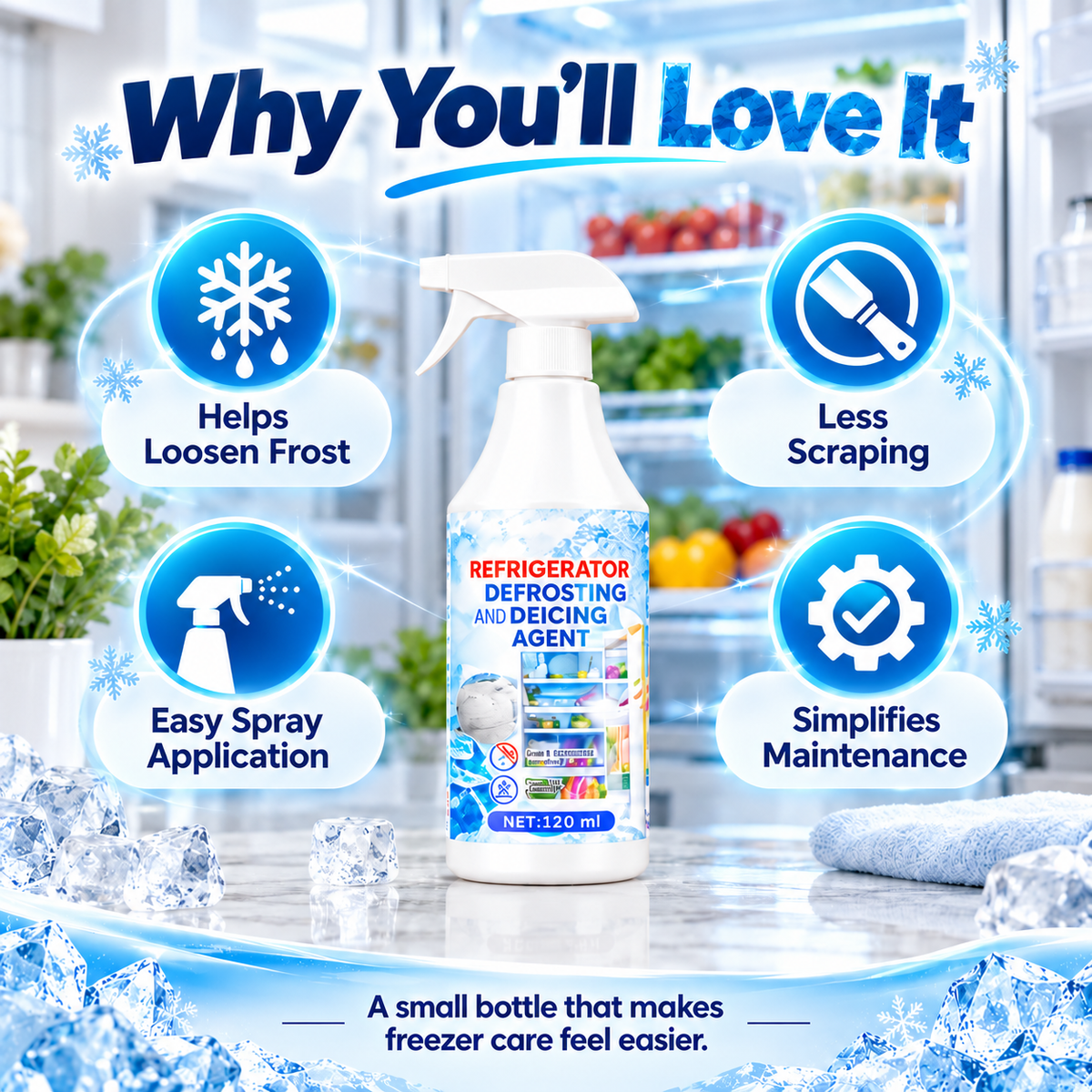🔥Buy 2 Get 1 Free ✨Refrigerator defrost and de-icer spray
