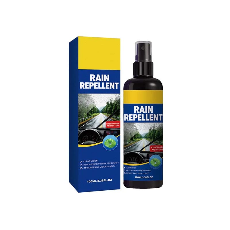 🔥 Hot Sale 50% OFF | 🚗 Crystal Clear Windshield Rain Repellent Spray | Keep Your View Clear in Wet Weather