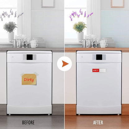 ✨ Limited-Time 50% OFF | 🧲 Dishwasher Clean Dirty Magnet | Never Guess If Dishes Are Clean Again
