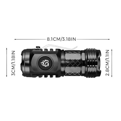 👾 Hot Sale 49% OFF 🔥 | Three-Eyed Monster Flashlight 🔦 Mini Portable Light for Bags, Keys & Fun