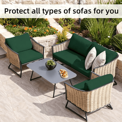 🪑 49% OFF Today | Stretch Sofa Cushion Covers Set ✨ Soft Fit Covers for 4 / 8 / 12 PCS