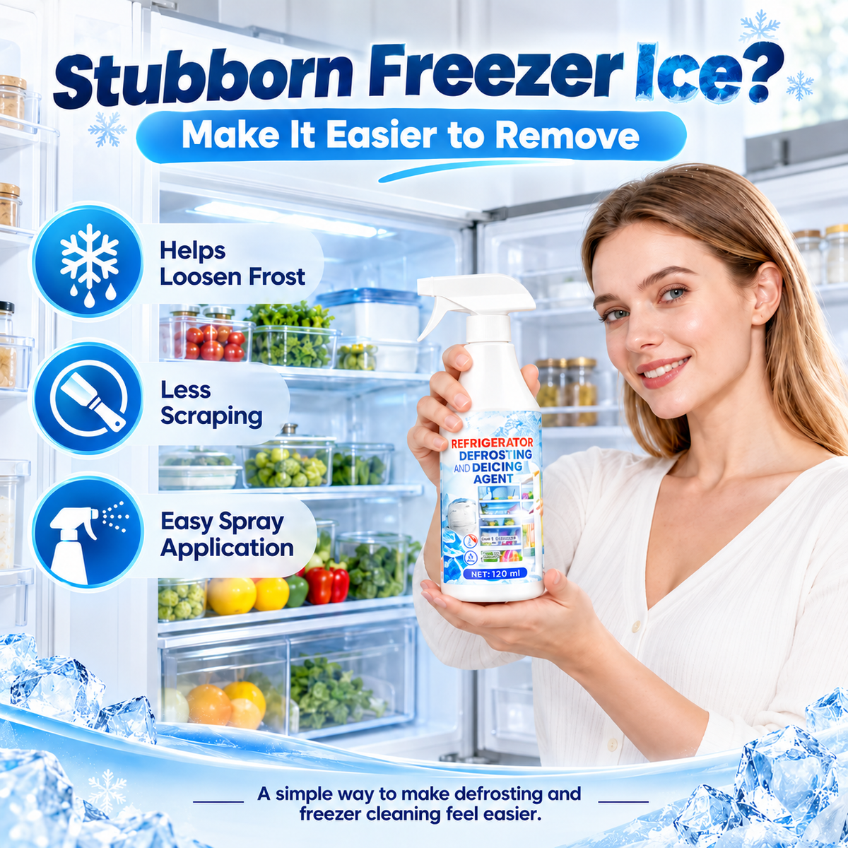 🔥Buy 2 Get 1 Free ✨Refrigerator defrost and de-icer spray