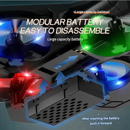 🎮2.4G Remote Control Stunt Fighter Plane, Beginner Friendly RC Drone Aircraft With Headless Mode✈️