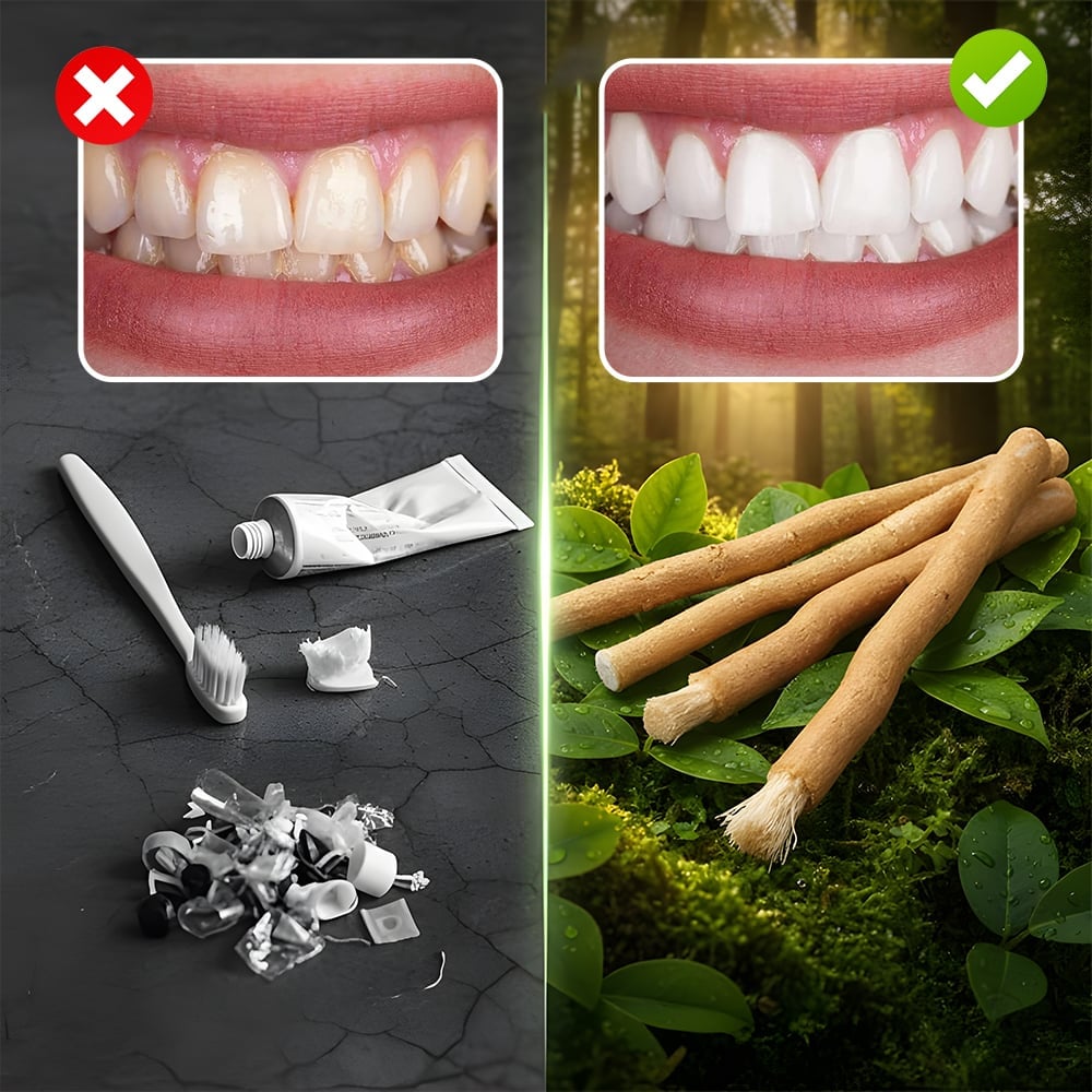 😁Natural Miswak Toothbrush Sticks🌿