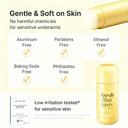 🌸Deodorant Vanilla & Pistachio Fresh That Lasts 🥜 24 Hour Odor Control