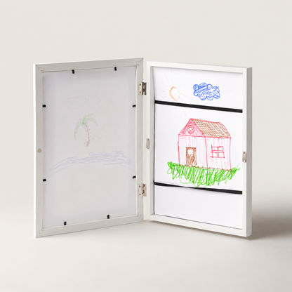 🔥 Over 50% OFF Today! 🖼️ Magnetic Kids Art Frame | Flip-Open Display & Storage Frame for Children’s Artwork 🎨
