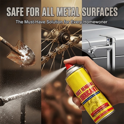 🧽 Rust Remover Spray | Gentle Metal Cleaner for Machine Parts, Rust Removal & Shine Restoration