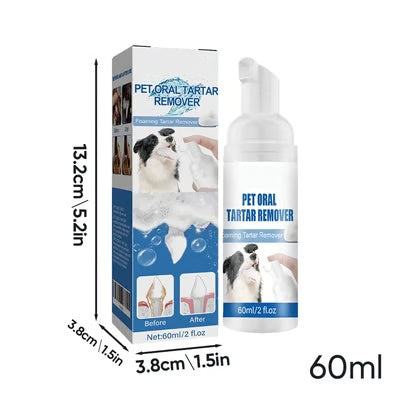 🐶🦷 Pet Oral Care Foam – Removes Odors & Promotes Healthy Teeth and Gums 🪥